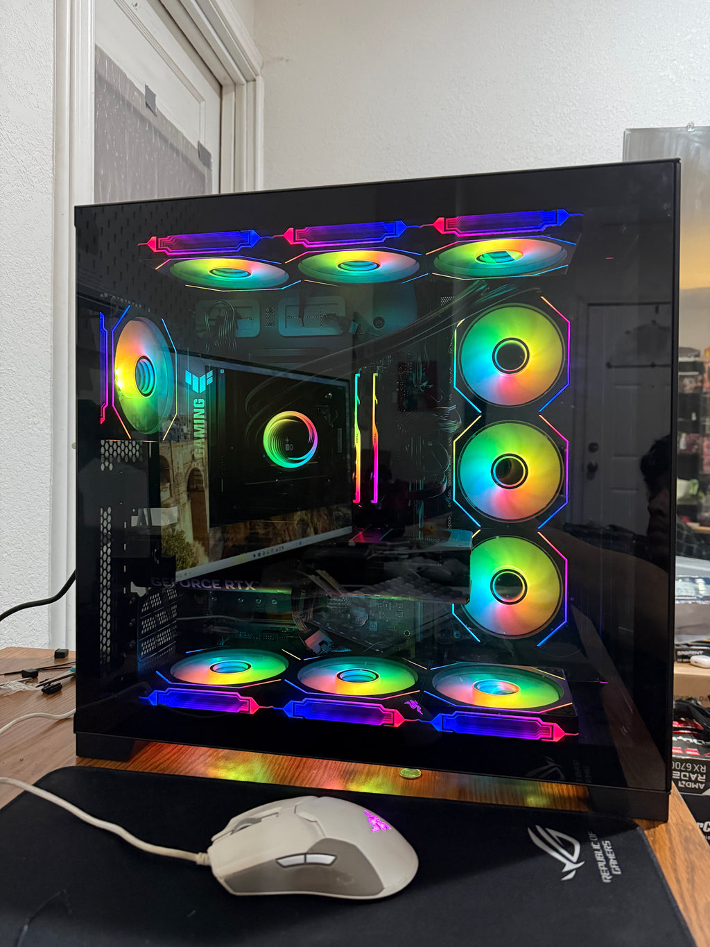 Infinity Mirror RGB Fans (Reverse Blade)