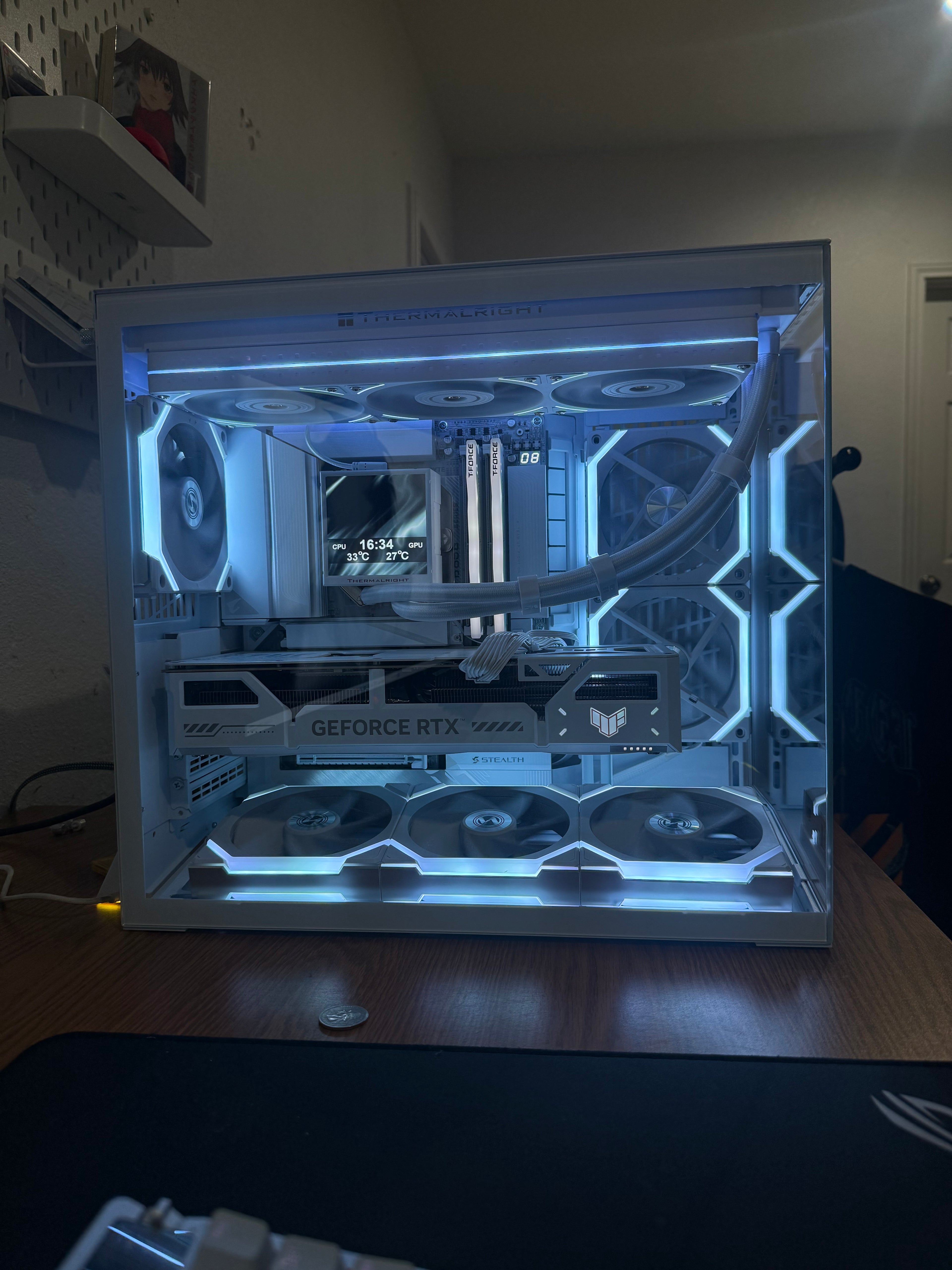 White RTX 5070 Ti Gaming PC | Ryzen 7 7800X3D | 32GB DDR5 | 2TB SSD
