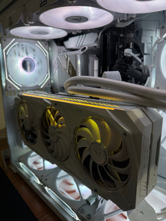 White RTX 3090 Gaming PC | Intel i9-12900k | 32GB DDR5 | 1TB SSD | 2TB SSD